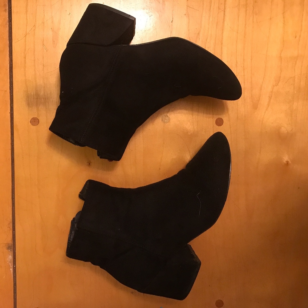 Black Heeled Booties